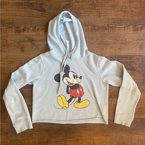 Disney Women’s cropped Mickey Mouse hoodie!